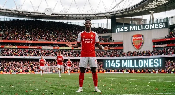 Arsenal acuerda con Vinícius y prepara oferta monstruosa