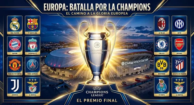 Calendario Champions League 26/27: Sorteos y formato