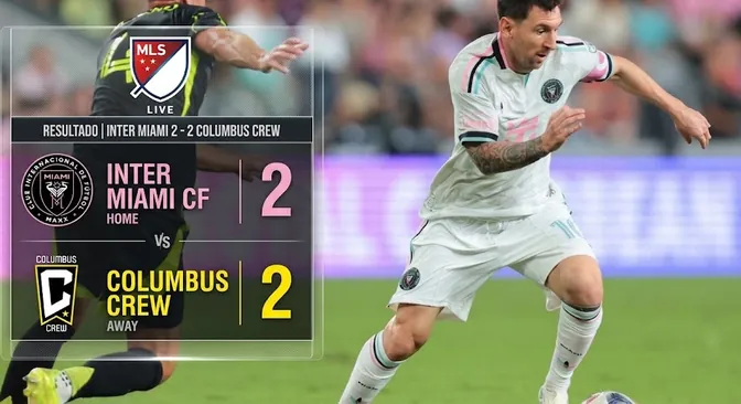 Regreso de Messi y golazo de Suárez en el empate de Inter Miami